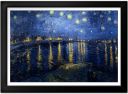 Vincent van Gogh - Starry Night Over the Rhone Print