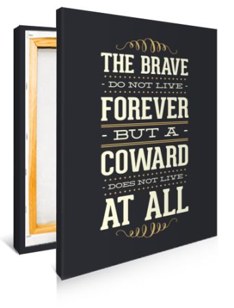 The Brave Print