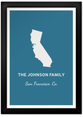 Personalized State Wall Art